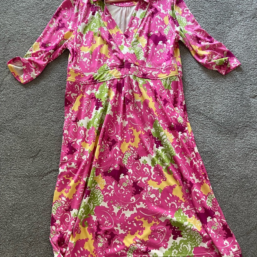 Lilly Pulitzer dress.  Great shape. Measurements in pictures